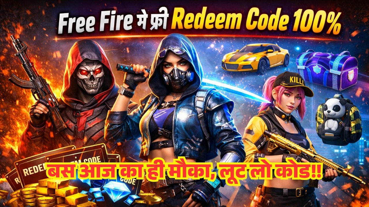 Free Fire Free Redeem Code 2026